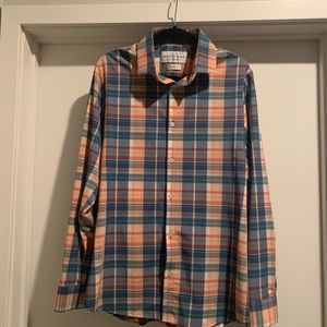 Mizzen & Main large trim fit dress shirt